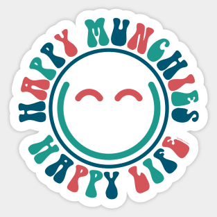 Happy Munchies Sticker